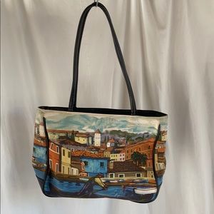 Venice 100% cotton shoulder bag